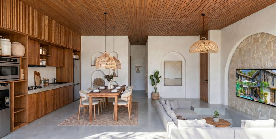 Villa living area